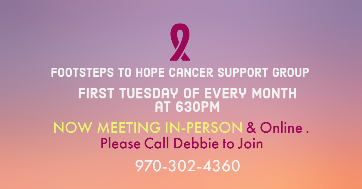 Women's Cancer Support Group - Footsteps to Hope